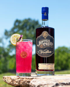 blue berry lavender lemonade