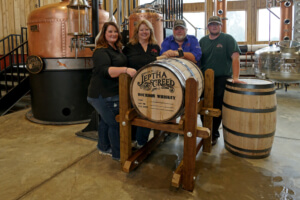 Jeptha Creed distillery tour
