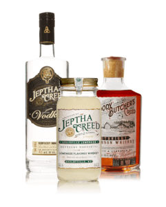 Jeptha Creed spirits lineup.
