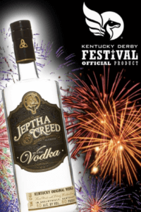 Jeptha Creed Vodka bottle.