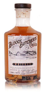 Bloody Butcher's Creed whiskey,
