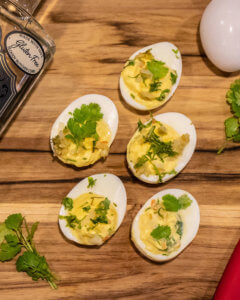 deviled eggs