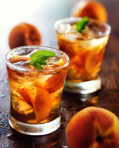bourbon peach lemonade