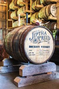 Jeptha Creed Bourbon Barrel.