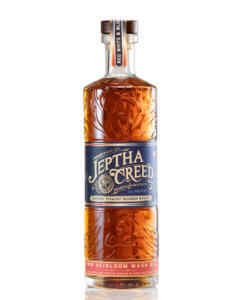 The product is Jeptha Creed Red, White & Blue Kentucky Straight Bourbon Whiskey.
