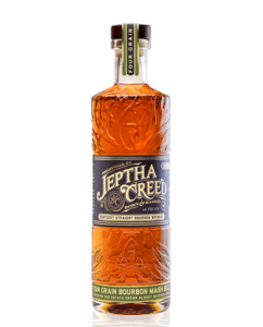 Jeptha Creed Single Barrel Bourbon.