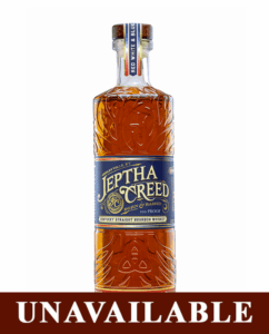 Jeptha Creed RWB Bourbon Bottle