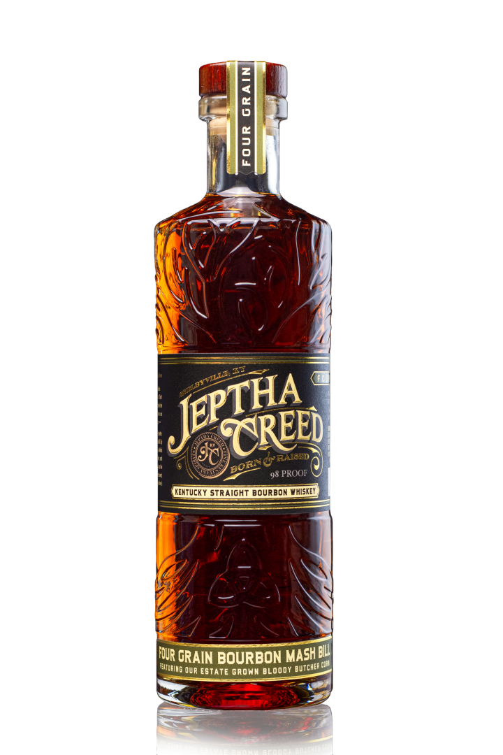 4-Grain Black Background Cutout (With Reflection)